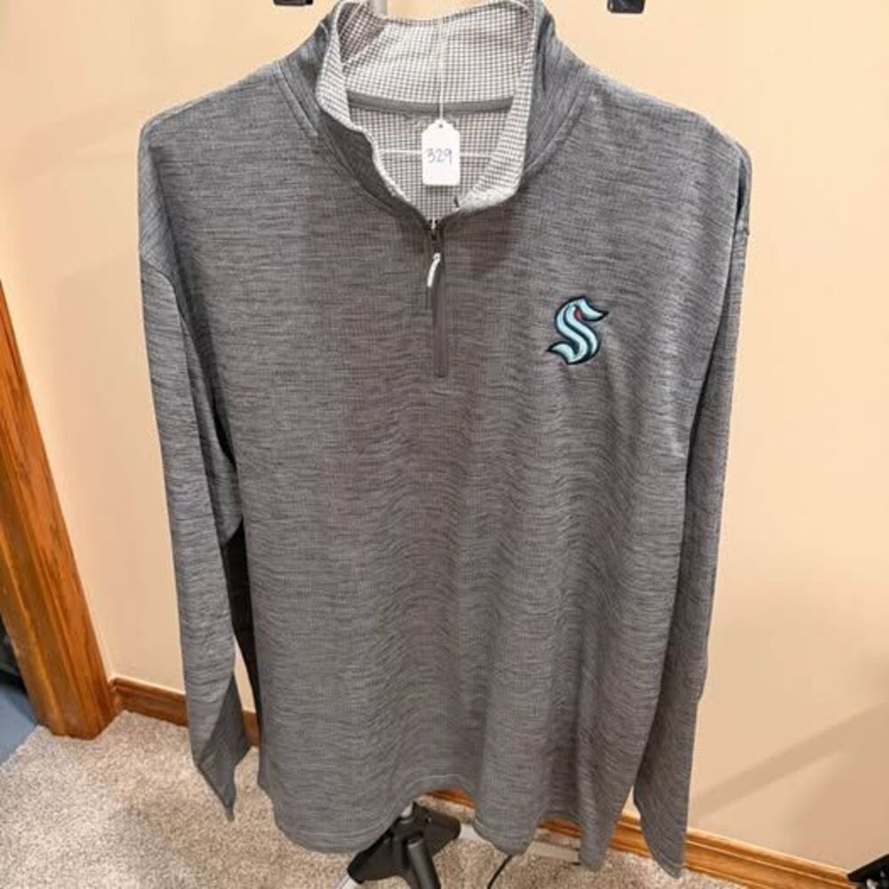 Seattle Kraken Quarter Zip Pullover